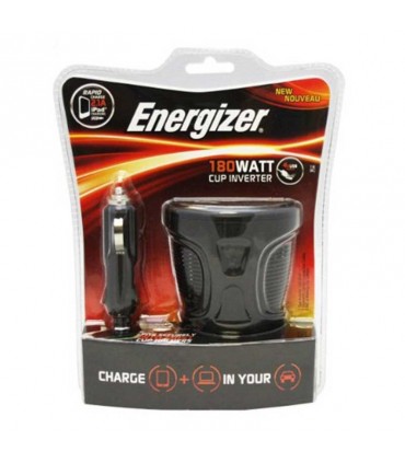 مبدل فنجانی برق خودرو Energizer 180W
