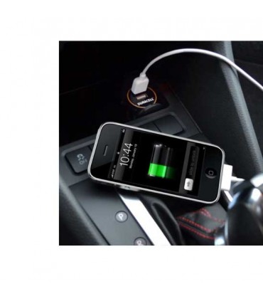 مبدل فندکی برق خودرو Duracell Dual