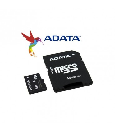 رم میکرو اس دی Adata MicroSD Card Class 4 With Adaptor 8GB