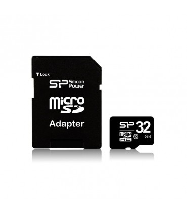 رم میکرو اس دی Silicon Power Class 10 With Adapter32GB