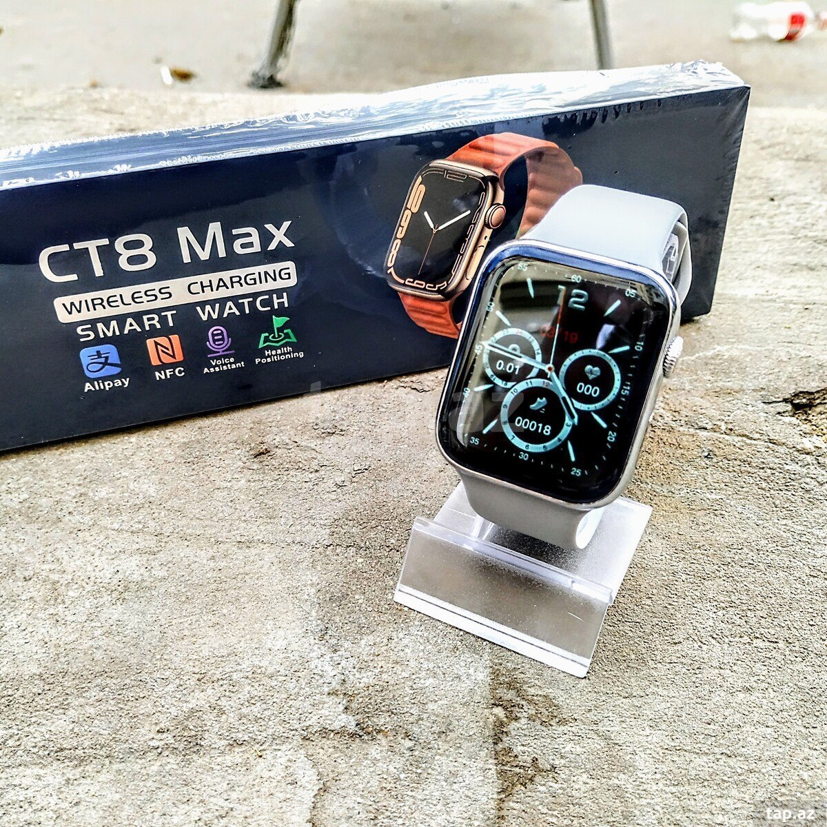 ساعت هوشمند مدل CT8 Max