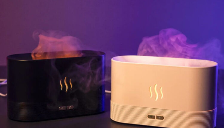 دستگاه بخور و رطوبت ساز شعله آتش مدل DQ-701