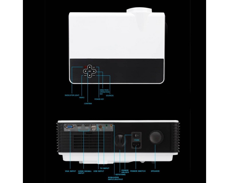 ویدئو پروژکتور RD-808B-2